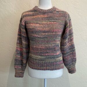 Topshop poof sleeve sweater